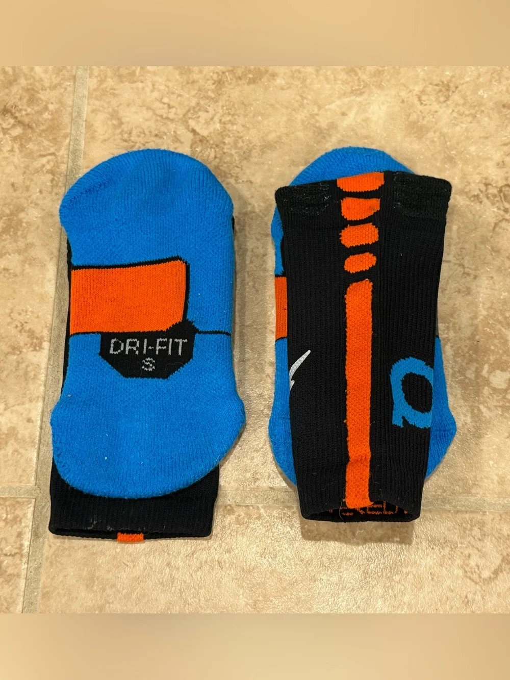 Nike KD Kevin Durant basketball socks dri fit size S